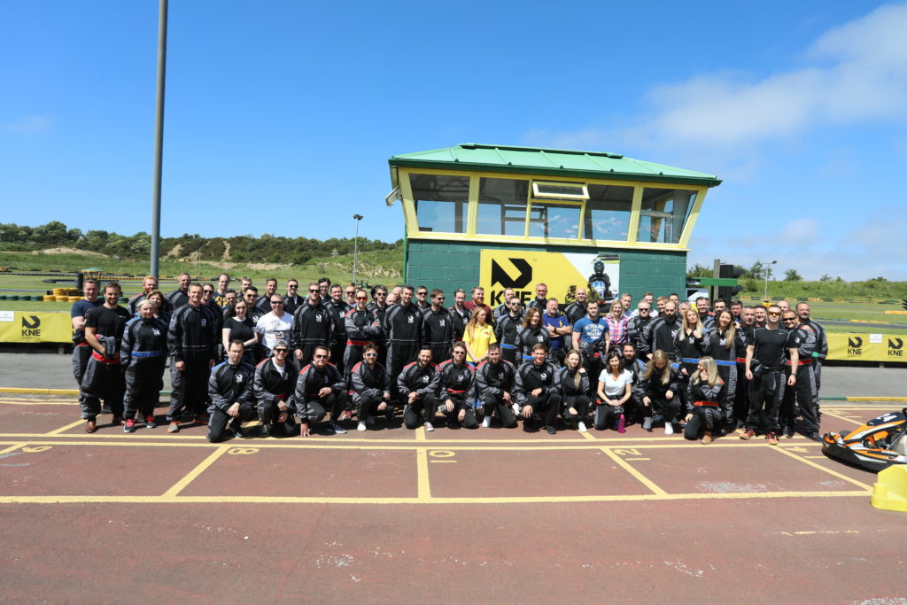Corporate charity event hosted at Karting North East